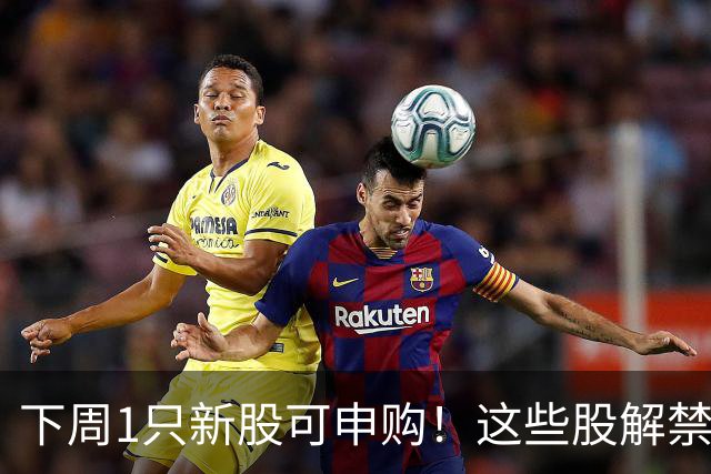 下周1只新股可申购！这些股解禁压力大（附股）